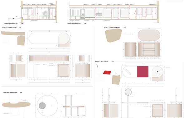 projets cabinet architectes MG+ Saintes Royan Charente Maritime Nouvelle Aquitaine 